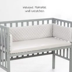 Roba 2in1 Beistellbett, Bank & Matratze & Nestchen Roba Style - Silbergrau - Taupe 10 Roba 2in1 Beistellbett, Bank & Matratze & Nestchen Roba Style - Silbergrau - Taupe -Wohnen & Schlafen Verkäufe roba 2in1 beistellbett bank matratze nestchen roba style silbergrau taupe 8970 tp 8v230 d4