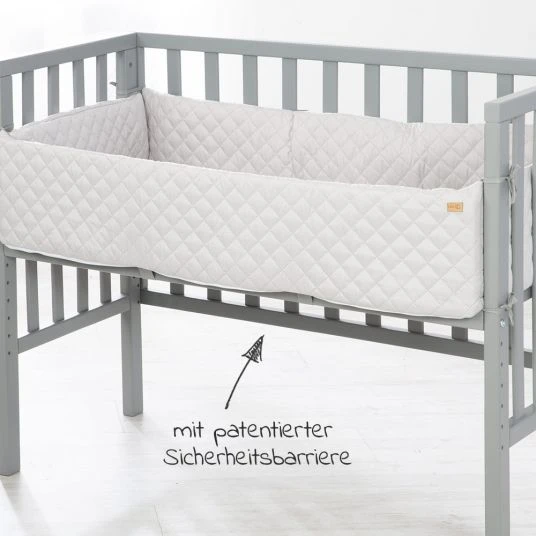 Roba 2in1 Beistellbett, Bank & Matratze & Nestchen Roba Style - Silbergrau - Taupe 6 Roba 2in1 Beistellbett, Bank & Matratze & Nestchen Roba Style - Silbergrau - Taupe – Bild 6