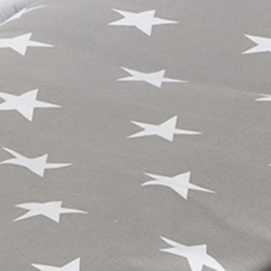 Roba 3in1 Stubenbett, Beistellbett, Bank & Textile-Ausstattung - Little Stars - Weiß 6 Roba 3in1 Stubenbett, Beistellbett, Bank & Textile-Ausstattung - Little Stars - Weiß – Bild 6