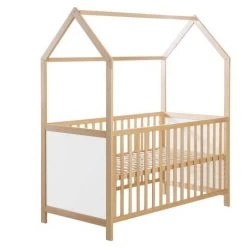 Roba Babybett und Kinderbett in Hausoptik 70 x 140 cm - Natur Weiß 8 Roba Babybett und Kinderbett in Hausoptik 70 x 140 cm - Natur Weiß -Wohnen & Schlafen Verkäufe roba babybett und kinderbett in hausoptik 70 x 140 cm natur weiss 203121 nafs d2