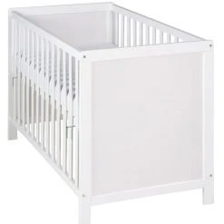 Roba Beistellbett und Kinderbett Hamburg 60 x 120 cm - Weiß