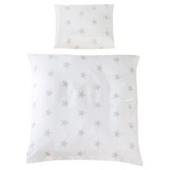 Roba Bettwäsche 80 x 80 cm - Little Stars - Weiß