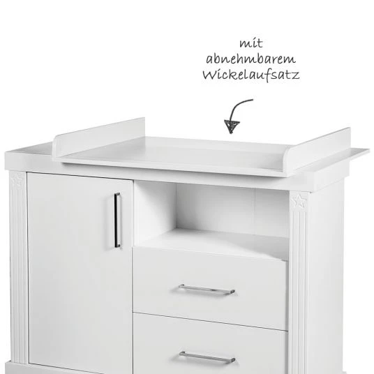 Roba Kinderzimmer Maxi mit 3-türigem Schrank, Bett, Wickelkommode 5 Roba Kinderzimmer Maxi mit 3-türigem Schrank, Bett, Wickelkommode – Bild 5