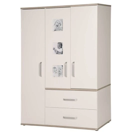 Roba Kinderzimmer Moritz Baby mit 3-türigem Schrank, Bett, breiter Wickelkommode 2 Roba Kinderzimmer Moritz Baby mit 3-türigem Schrank, Bett, breiter Wickelkommode – Bild 2