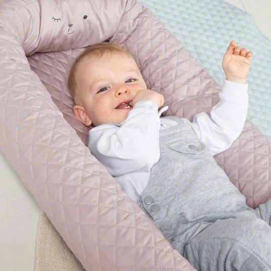 Roba Kuschelnest Baby-Lounge - Roba Style Lily - Rosa Mauve 2 Roba Kuschelnest Baby-Lounge - Roba Style Lily - Rosa Mauve – Bild 2