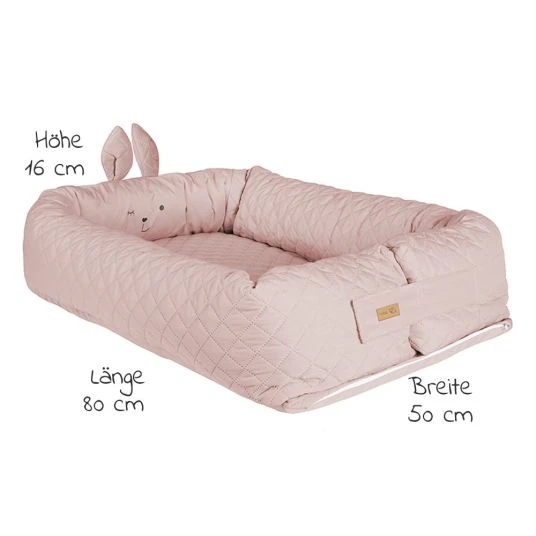 Roba Kuschelnest Baby-Lounge - Roba Style Lily - Rosa Mauve 5 Roba Kuschelnest Baby-Lounge - Roba Style Lily - Rosa Mauve – Bild 5