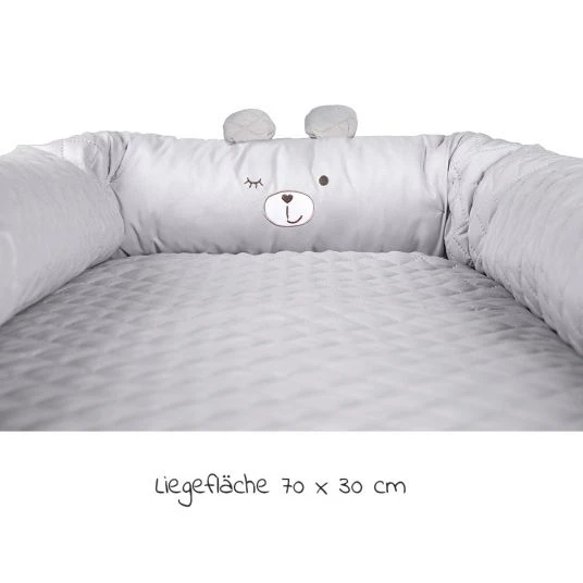 Roba Kuschelnest Baby-Lounge - Roba Style Sammy - Silbergrau 6 Roba Kuschelnest Baby-Lounge - Roba Style Sammy - Silbergrau – Bild 6