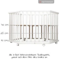 Roba Laufgitter 6-eckig Taupe -3-fach höhenverstellbar & Einlage - Sternenzauber - Weiß -Wohnen & Schlafen Verkäufe roba laufgitter 6 eckig taupe 3 fach hohenverstellbar einlage sternenzauber weiss 0232 tps209 d3