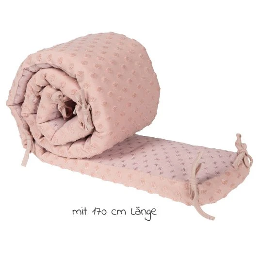 Roba Nestchen Organic 170 x 18 cm - Lil Planet - Rosa Mauve 3 Roba Nestchen Organic 170 x 18 cm - Lil Planet - Rosa Mauve – Bild 3