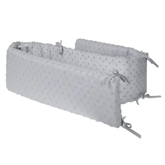 Roba Nestchen Organic 170 x 18 cm - Lil Planet - Silbergrau 1 Roba Nestchen Organic 170 x 18 cm - Lil Planet - Silbergrau