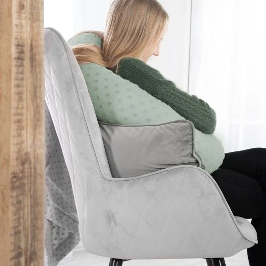 Roba Nestchenschlange Organic 170 cm - Lil Planet - Frosty Green 4 Roba Nestchenschlange Organic 170 cm - Lil Planet - Frosty Green – Bild 4