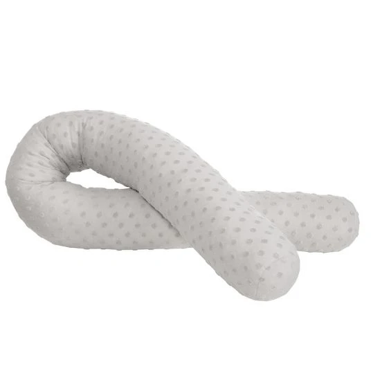 Roba Nestchenschlange Organic 170 cm - Lil Planet - Silbergrau 1 Roba Nestchenschlange Organic 170 cm - Lil Planet - Silbergrau