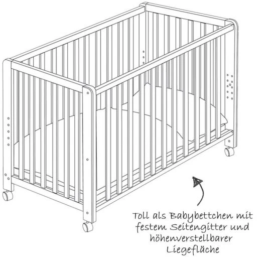 Roba Room Bed Natur inkl. Zubehör 60 x 120 cm - Liebhabär 6 Roba Room Bed Natur inkl. Zubehör 60 x 120 cm - Liebhabär – Bild 6