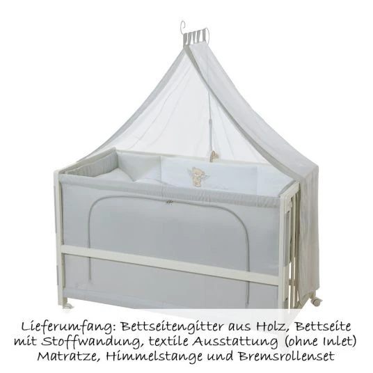 Roba Room Bed Weiß inkl. Zubehör 60 x 120 cm - Heartbreaker 6 Roba Room Bed Weiß inkl. Zubehör 60 x 120 cm - Heartbreaker – Bild 6