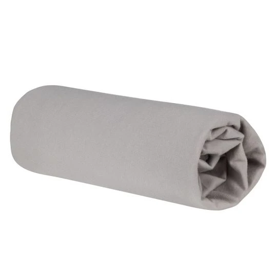 Roba Spannbetttuch aus Organic Baumwolle 60 x 120 cm / 70 x 140 cm - Lil Planet - Silbergrau 6 Roba Spannbetttuch aus Organic Baumwolle 60 x 120 cm / 70 x 140 cm - Lil Planet - Silbergrau – Bild 6