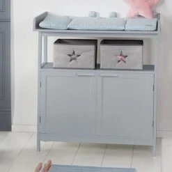 Roba Sparset Kinderzimmer Hamburg mit Bett, Wickelkommode & 2 Canvas Boxen - Taupe -Wohnen & Schlafen Verkäufe roba sparset kinderzimmer hamburg mit bett wickelkommode 2 canvas boxen taupe 1017040 d3