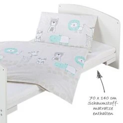 Schardt Baby-Komplettbett-Set Classic-Line inkl. Bettwäsche, Himmel, Nestchen & Matratze Weiß 70 x 140 cm - Exklusiv Design Wallis - Grau -Wohnen & Schlafen Verkäufe schardt baby komplettbett set classic line inkl bettwasche himmel nestchen matratze weiss 70 x 140 cm exklusiv design wallis grau 04 498 02 02 1 215 d4