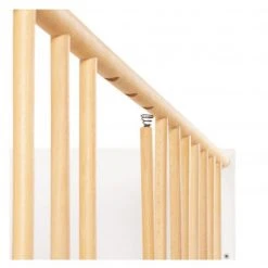 Schardt Baby- und Kinderbett Designline Basic Buche teilmassiv 70 x 140 cm - Natur Weiß -Wohnen & Schlafen Verkäufe schardt baby und kinderbett designline basic buche teilmassiv 70 x 140 cm natur weiss 04 400 02 03 d2