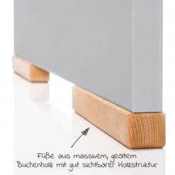 Schardt Baby- und Kinderbett Designline Komfort Buche teilmassiv 70 x 140 cm - Natur Grau 10 Schardt Baby- und Kinderbett Designline Komfort Buche teilmassiv 70 x 140 cm - Natur Grau -Wohnen & Schlafen Verkäufe schardt baby und kinderbett designline komfort buche teilmassiv 70 x 140 cm natur grau 04 401 60 03 d4