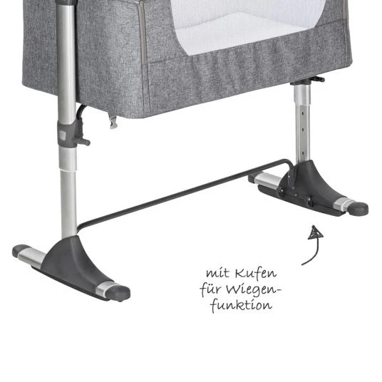 Schardt Beistellbett Joy - Grau 4 Schardt Beistellbett Joy - Grau – Bild 4