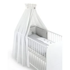 Schardt Bettwäsche-Set - Stern Grau