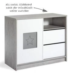 Schardt Kinderzimmer Eco Star 15-tlg. mit Schiebetürschrank inkl. Textilkollektion Sternchen Grau 11 Schardt Kinderzimmer Eco Star 15-tlg. mit Schiebetürschrank inkl. Textilkollektion Sternchen Grau -Wohnen & Schlafen Verkäufe schardt kinderzimmer eco star 15 tlg mit schiebeturschrank inkl textilkollektion sternchen grau 12 581 22 00 1 679 d5