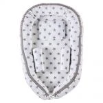 Schardt Kuschelnestchen inkl. Lagerungskissen und Kopfkissen Exklusiv 90 x 50 - Sternchen - Grau 4 Schardt Kuschelnestchen inkl. Lagerungskissen und Kopfkissen Exklusiv 90 x 50 - Sternchen - Grau – Bild 4