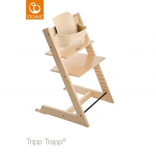 Stokke Baby Set für Tripp Trapp® Hochstuhl (Rückenlehne und Schutzbügel) - Natur 3 Stokke Baby Set für Tripp Trapp® Hochstuhl (Rückenlehne und Schutzbügel) - Natur – Bild 3