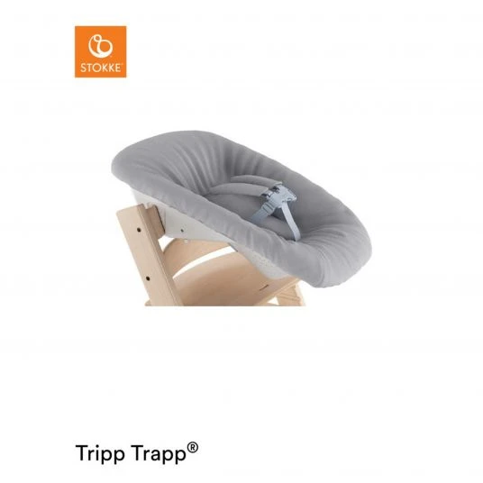 Stokke Tripp Trapp® Newborn Set (Neugeborenenset mit verstellbarem Winkel und Spielzeughalter) - Grey / Grau 1 Stokke Tripp Trapp® Newborn Set (Neugeborenenset mit verstellbarem Winkel und Spielzeughalter) - Grey / Grau