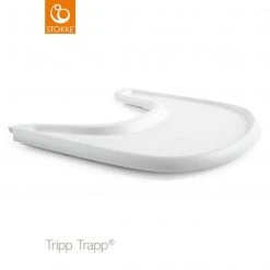 Stokke Tripp Trapp® Tray - Essbrett und Tisch für Hochstuhl - White / Weiss