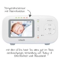 Vtech Video-Babyphone Babymonitor VM320 - 2,4 Zoll -Wohnen & Schlafen Verkäufe vtech video babyphone babymonitor vm320 2 4 zoll 80 301758 d3