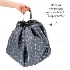 Zamboo Spielplatzdecke 2in1 - Tasche und Unterlage - Grau Weiß -Wohnen & Schlafen Verkäufe zamboo spielplatzdecke 2in1 tasche und unterlage grau weiss 51118 75465 d4