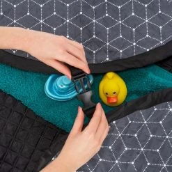 Zamboo Spielplatzdecke 2in1 - Tasche und Unterlage - Grau Weiß -Wohnen & Schlafen Verkäufe zamboo spielplatzdecke 2in1 tasche und unterlage grau weiss 51118 75465 d5